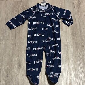 NFL Patriots Kids One Piece - Navy and White